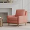 Pink Geometric Woven Pattern Upholstery Fabric by The Yard - SKU: Joplin Rose